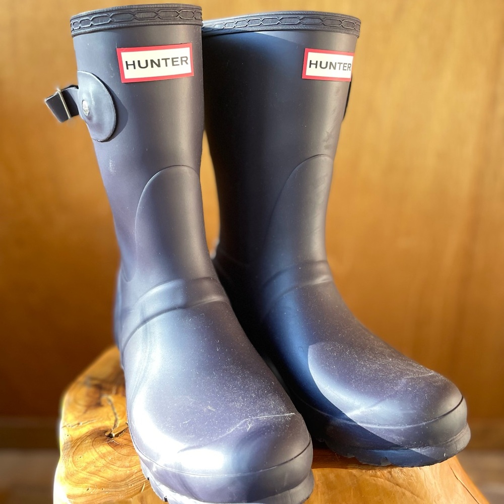 Hunter rain boots size 7